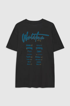 Walker Tee Leopard - Vintage Black