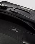 11 Inch Kiev Smooth Leather Satchel - Svart