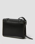11 Inch Kiev Smooth Leather Satchel - Svart