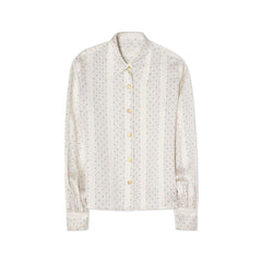 Anita  Blouse - Ecru/Black