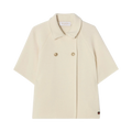 Gertrude Cape - Ecru