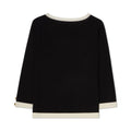 Helen Top - Svart/Ecru
