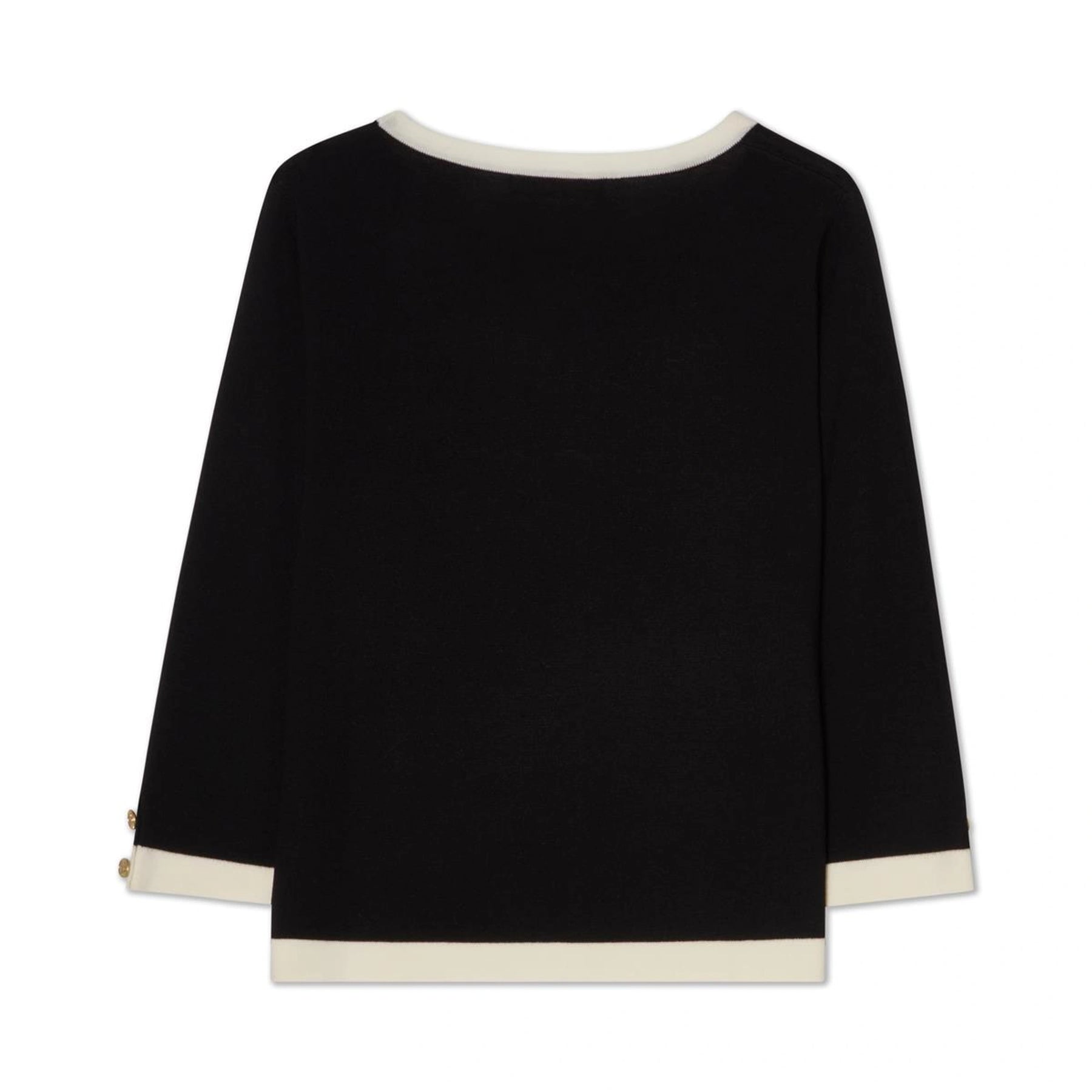 Helen Top - Svart/Ecru