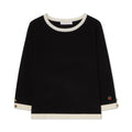 Helen Top - Svart/Ecru