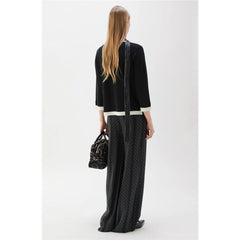 Helen Top - Black/Ecru