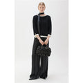Helen Top - Svart/Ecru
