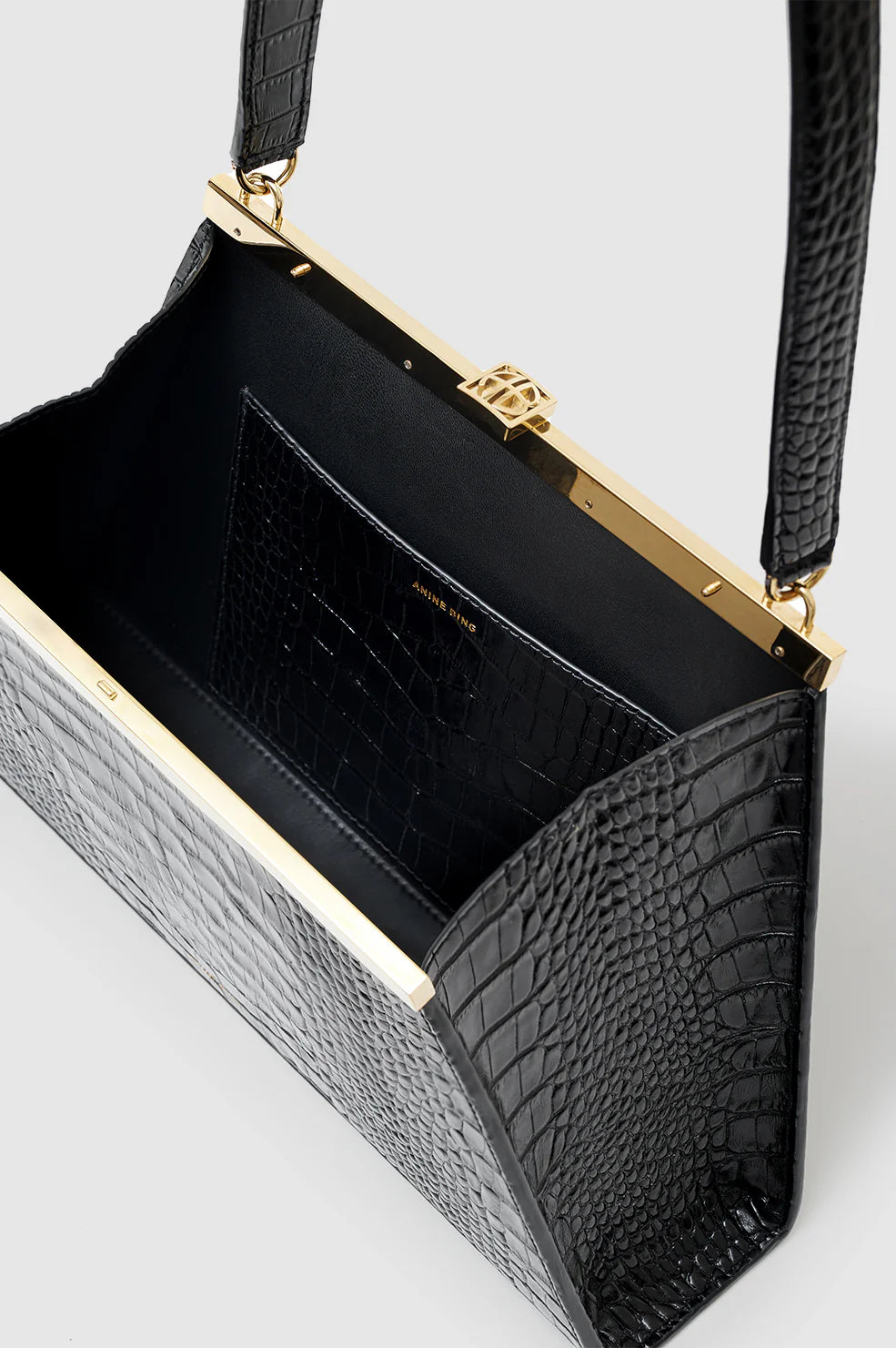 Anine Bag - Black Embossed
