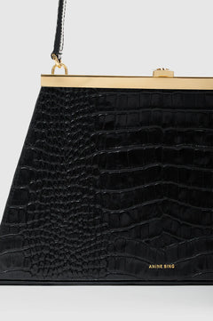 Anine Bag - Black Embossed