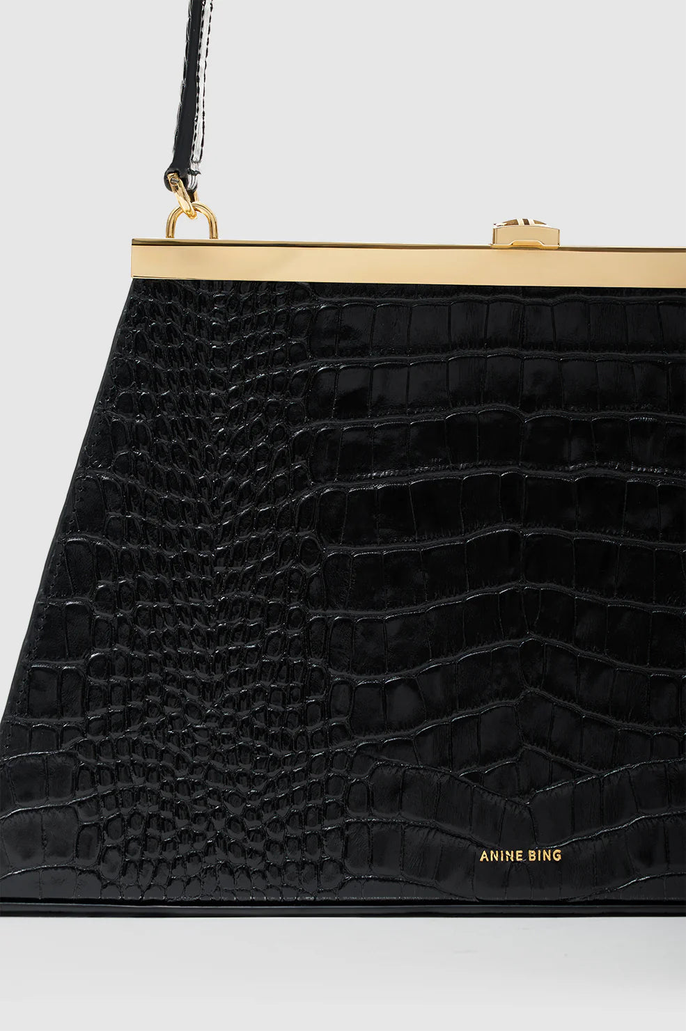 Anine Bag - Black Embossed