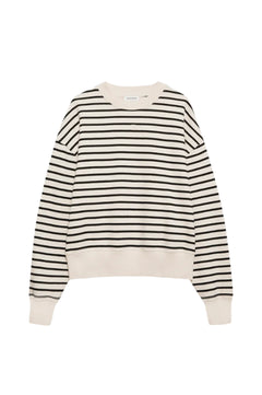 Dean Sweatshirt - Black Stripe French Terry