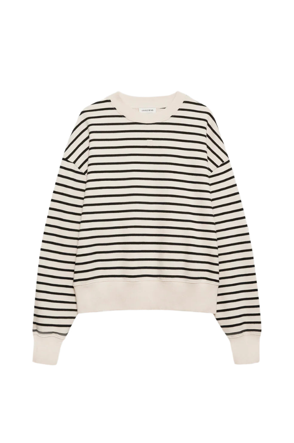 Dean Sweatshirt - Black Stripe French Terry