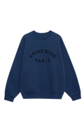 Jaci Sweatshirt Paris - Washed Navy
