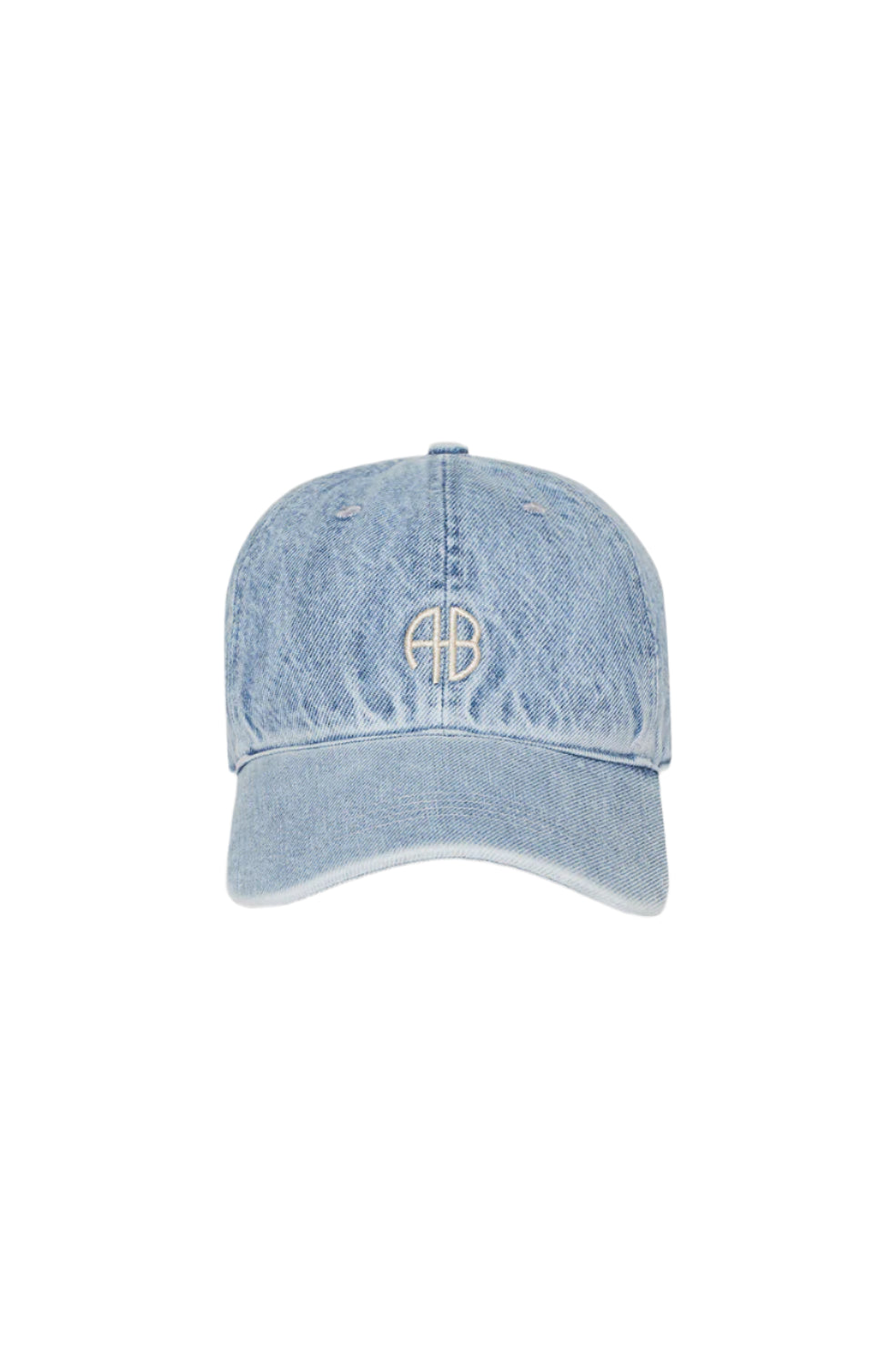 Anine Bing Jeremy Baseball Cap - Bleached Blue Denim