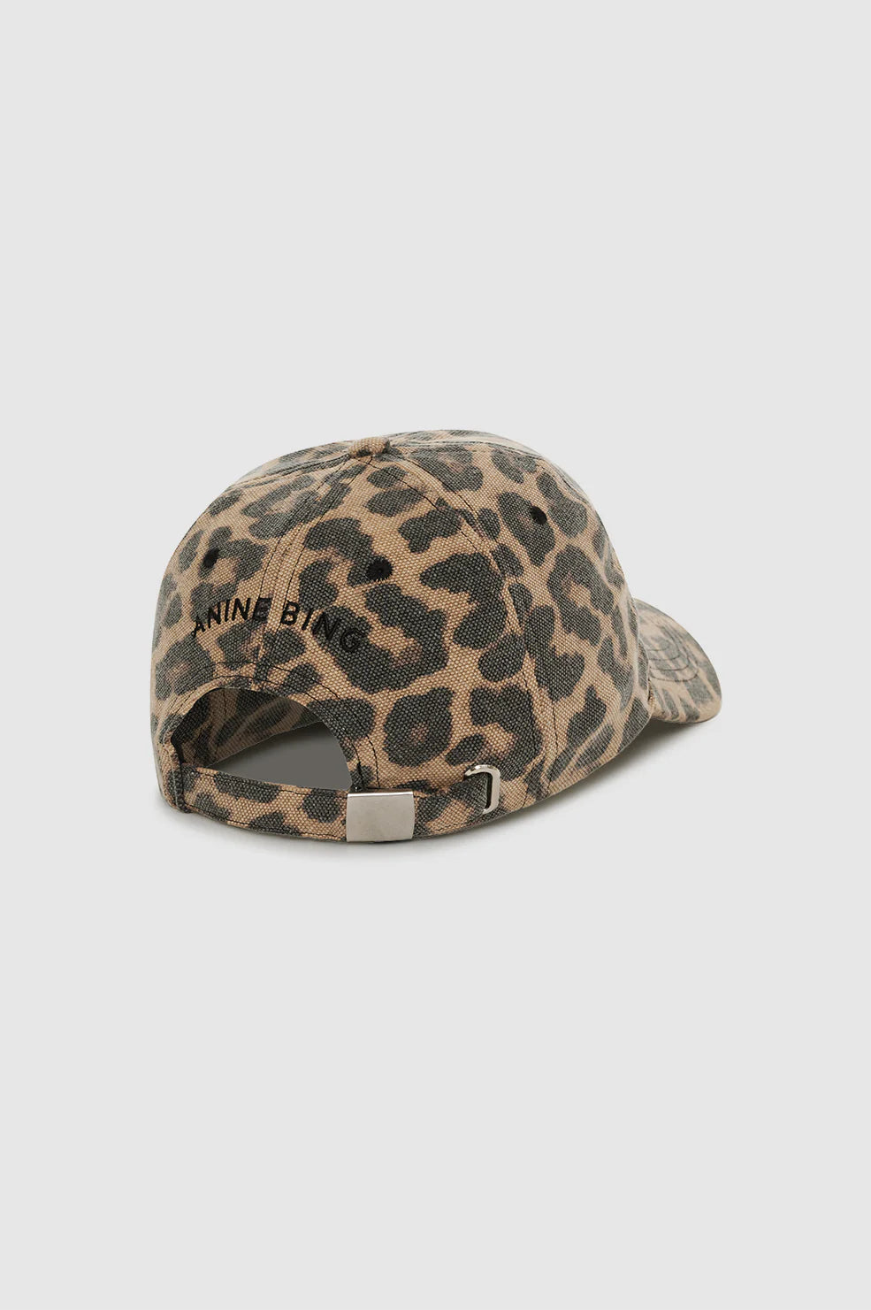 Anine Bing Jeremy Keps - Svart och brun leopard