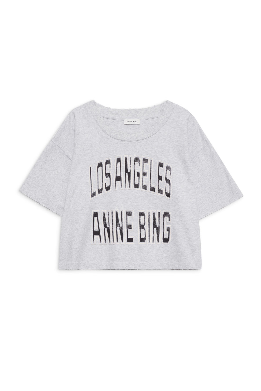 Johnny Cropped Tee - Grå