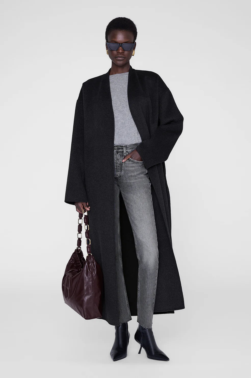 Kate Shoulder Bag - Bordeaux