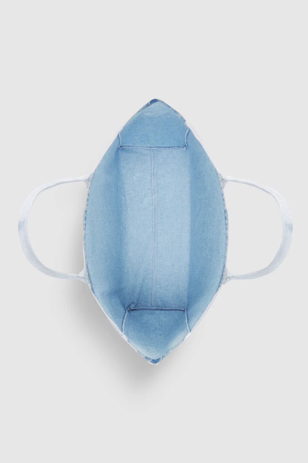 Leo Denim Tote - Lucid Blue