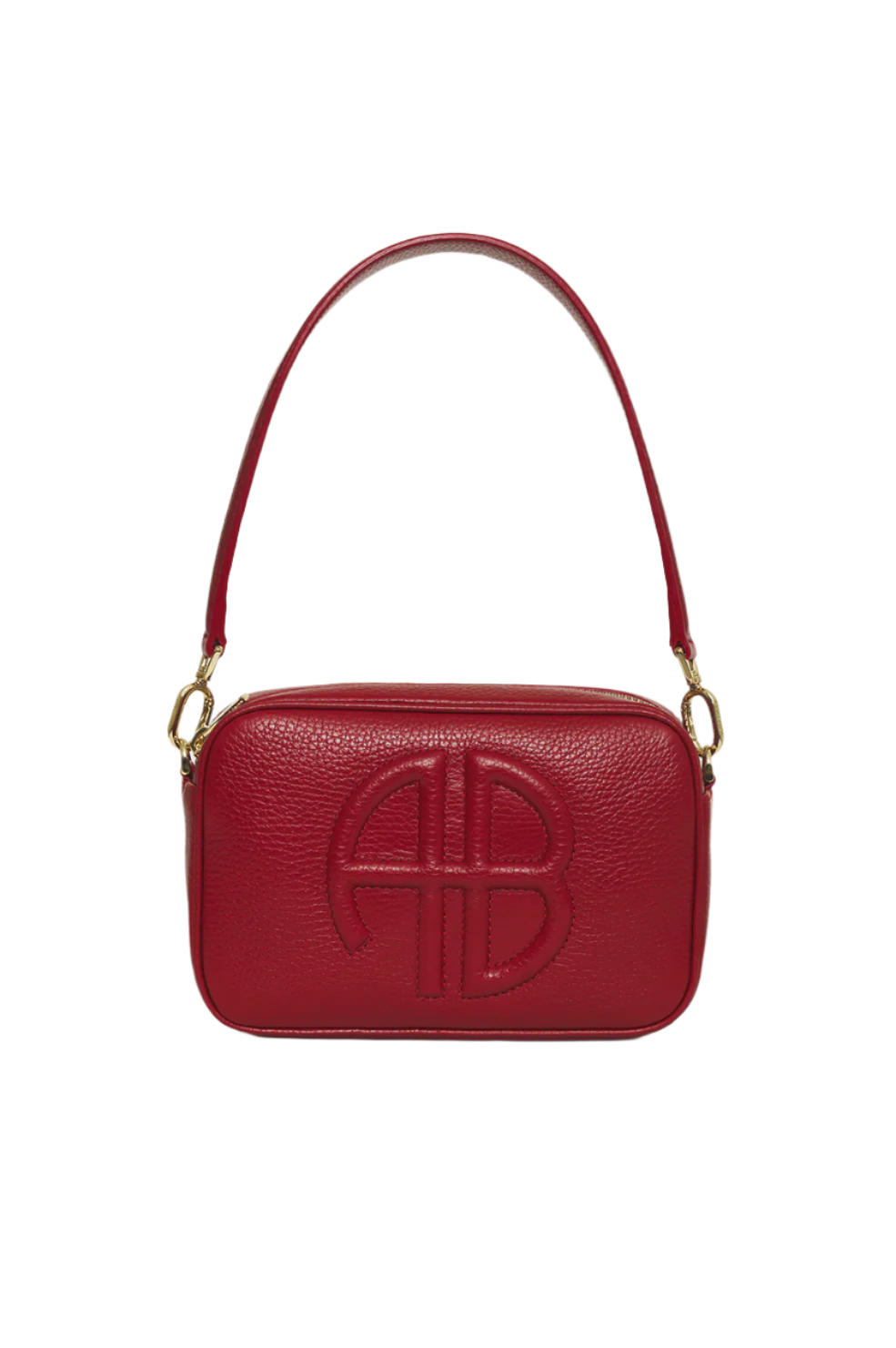 Lili Bag - Red Pebbled