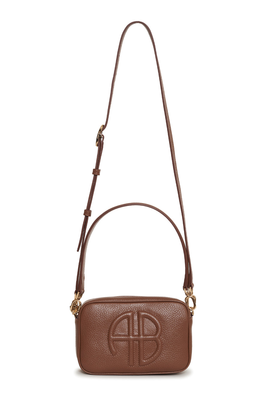 Lili Bag - Cognac Pebbled
