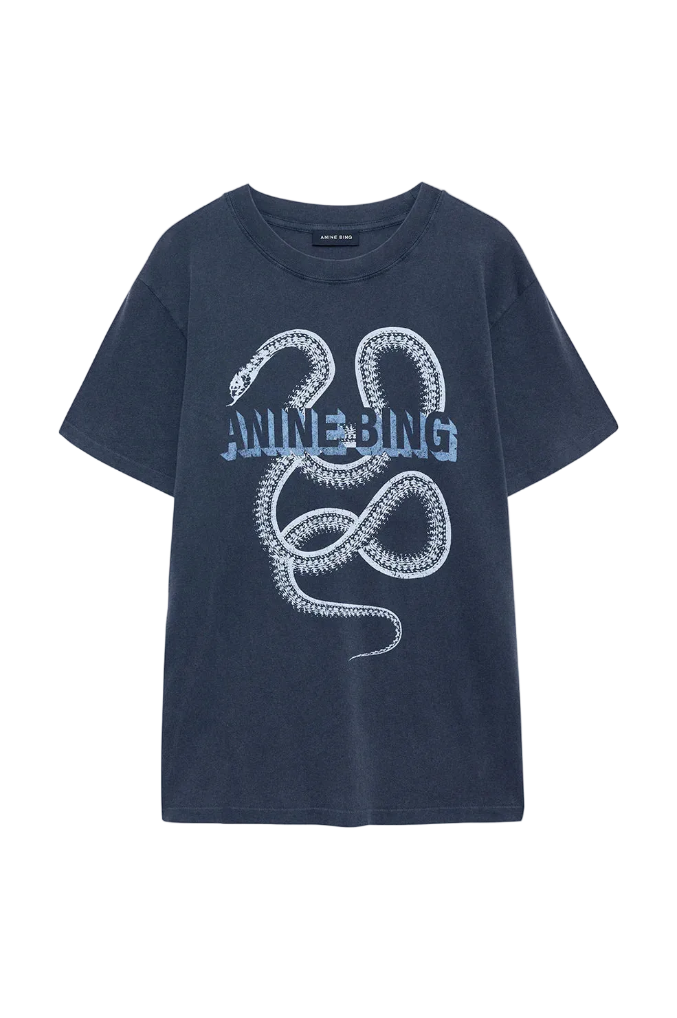 Lili Tee Snake - Washed Black