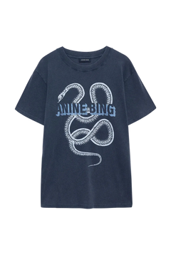 Lili Tee Snake - Washed Black