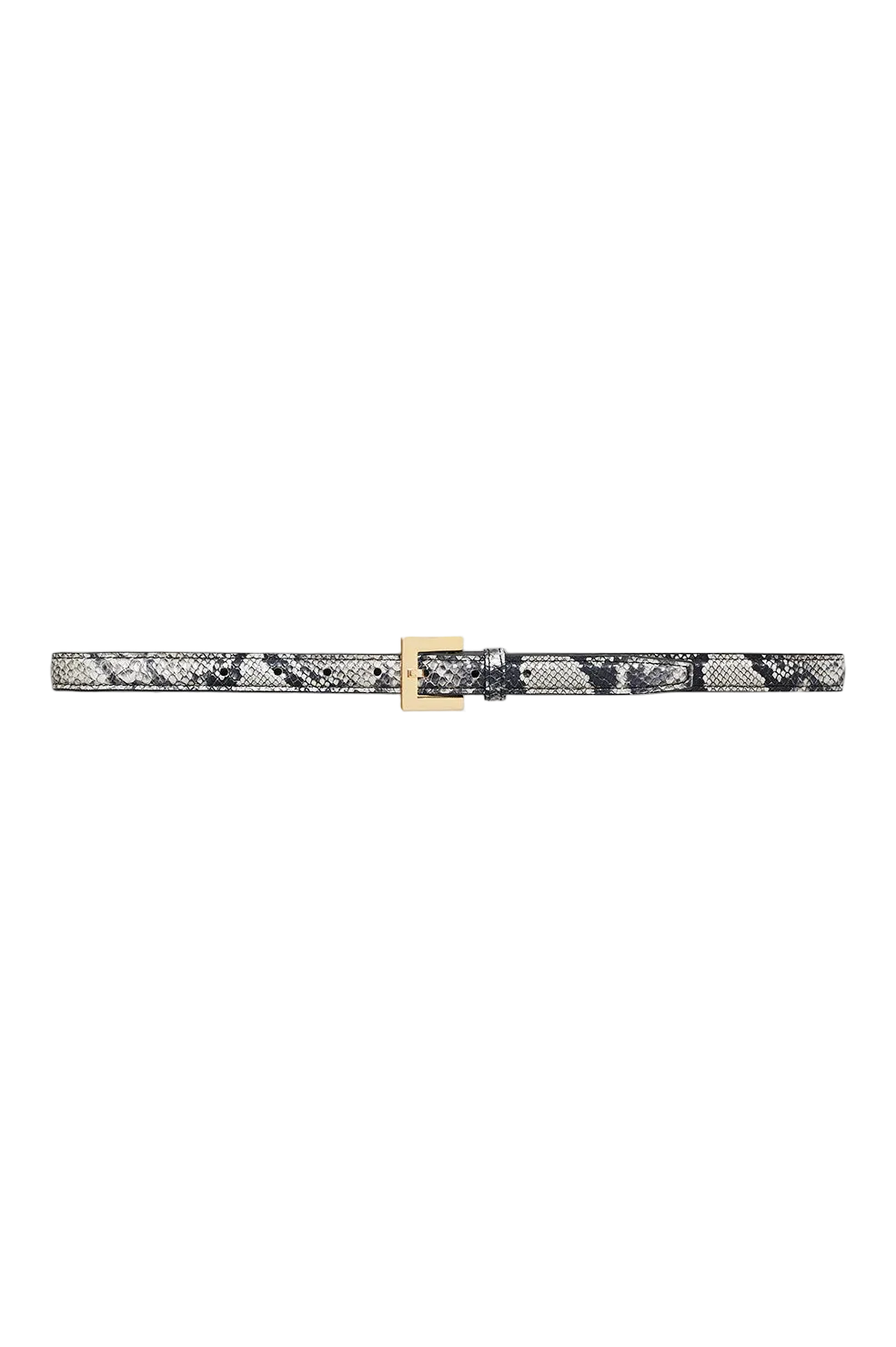 Nicola Belt - Black And White Snake