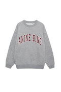 Anine Bing Spencer Sweatshirt - Medium Heather Grey