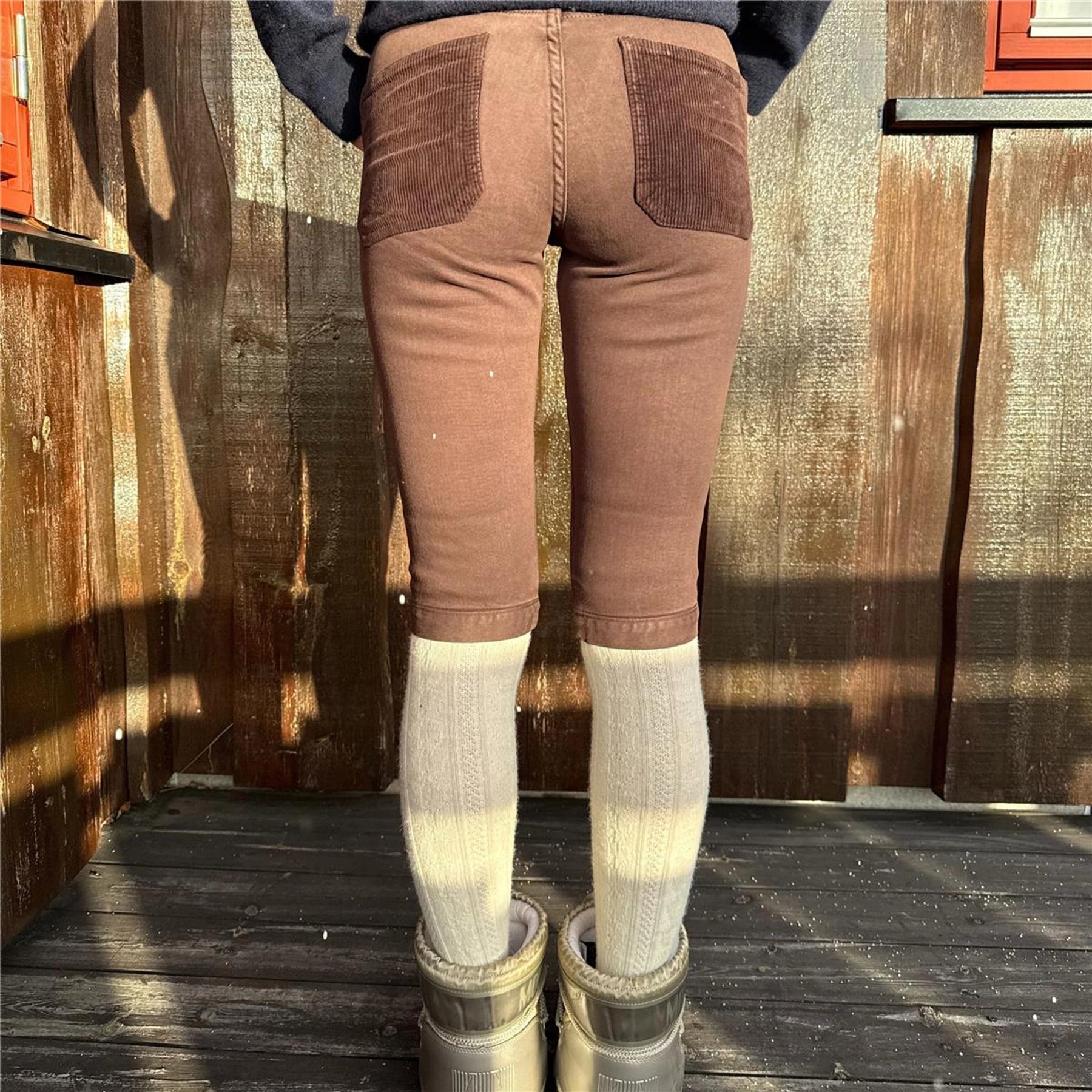 Gstaad Drill Cashmere - Brun