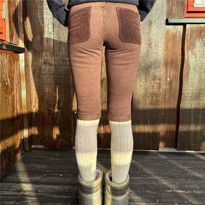 Gstaad Drill Cashmere - Brun