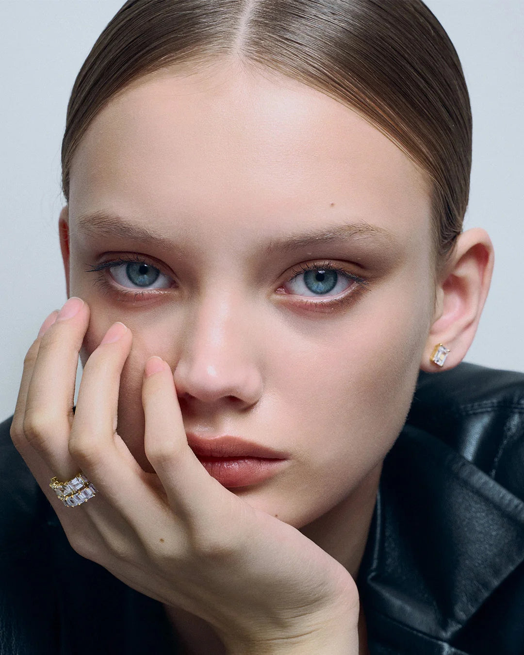 Eternity Emerald Ring - Guld