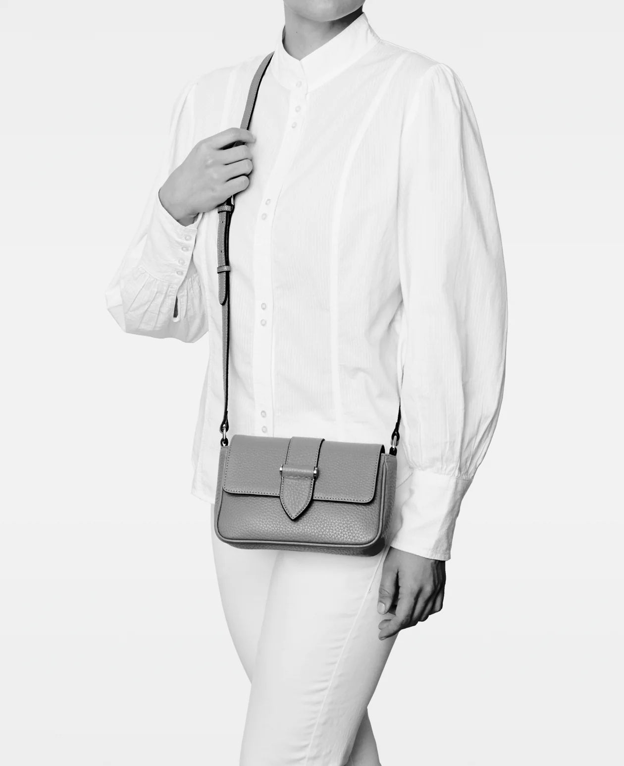 April Small Crossbody Bag - Clay