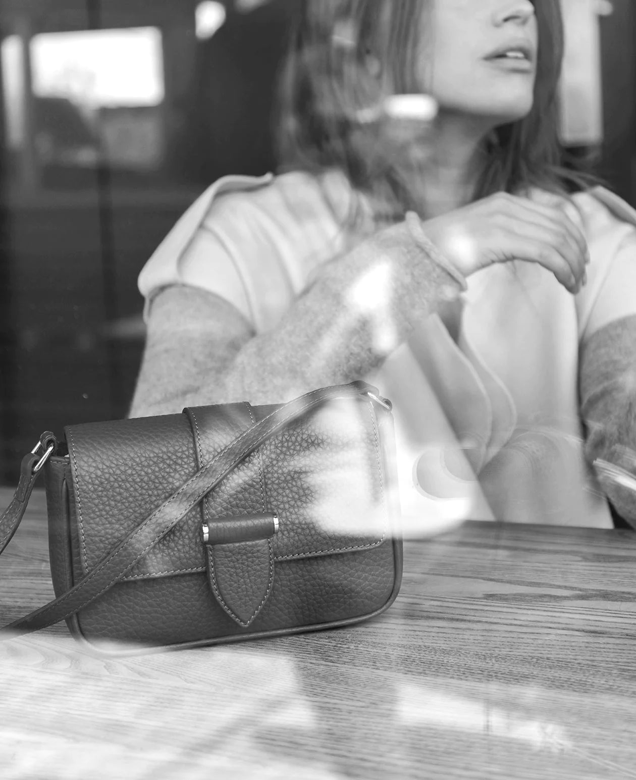 April Small Crossbody Bag - Oat