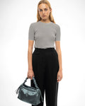 Arcadia Shiny Twill - Dim Green