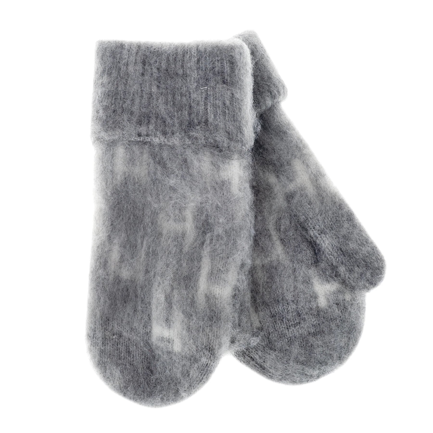 Asta Mittens - Grey Melange
