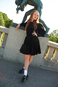 Liv Cord Dress - Black