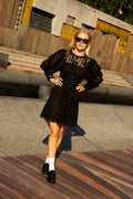 Lone Lace Dress - Black