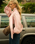 Jofrid Bow Blouse - Rosa