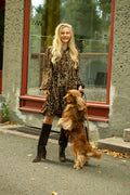 Jofrid Bow Miniklänning - Leopard