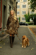 Jofrid Bow Miniklänning - Leopard