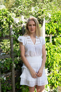 Vilde Voile Skirt - White