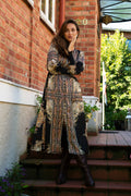 Una Paisley Dress - Black Gold