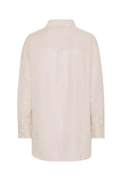 Sonja Shirt - Sand/White
