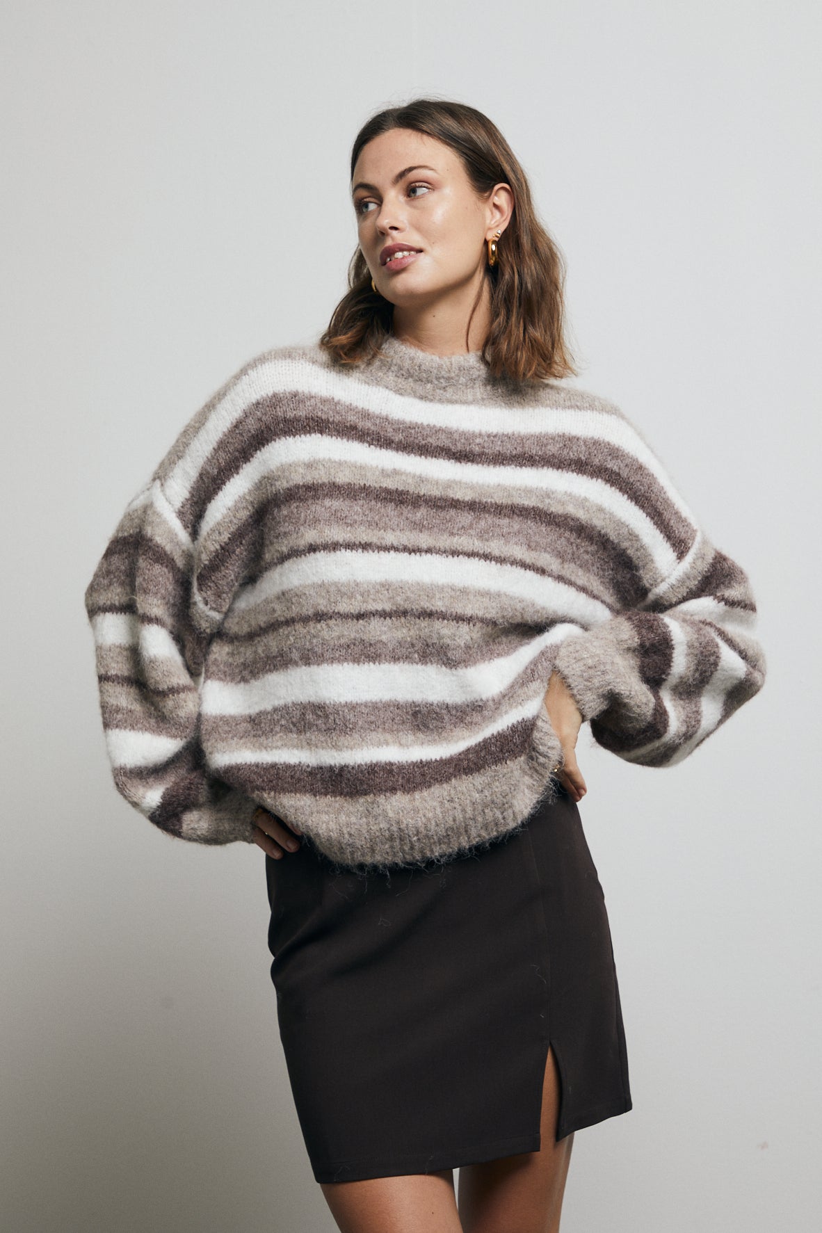 Annali Skirt-1 - Brown