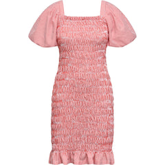 Rikko Stripe Dress - Red