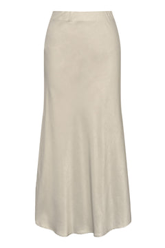 Carry Sateen Skirt - Light Sand