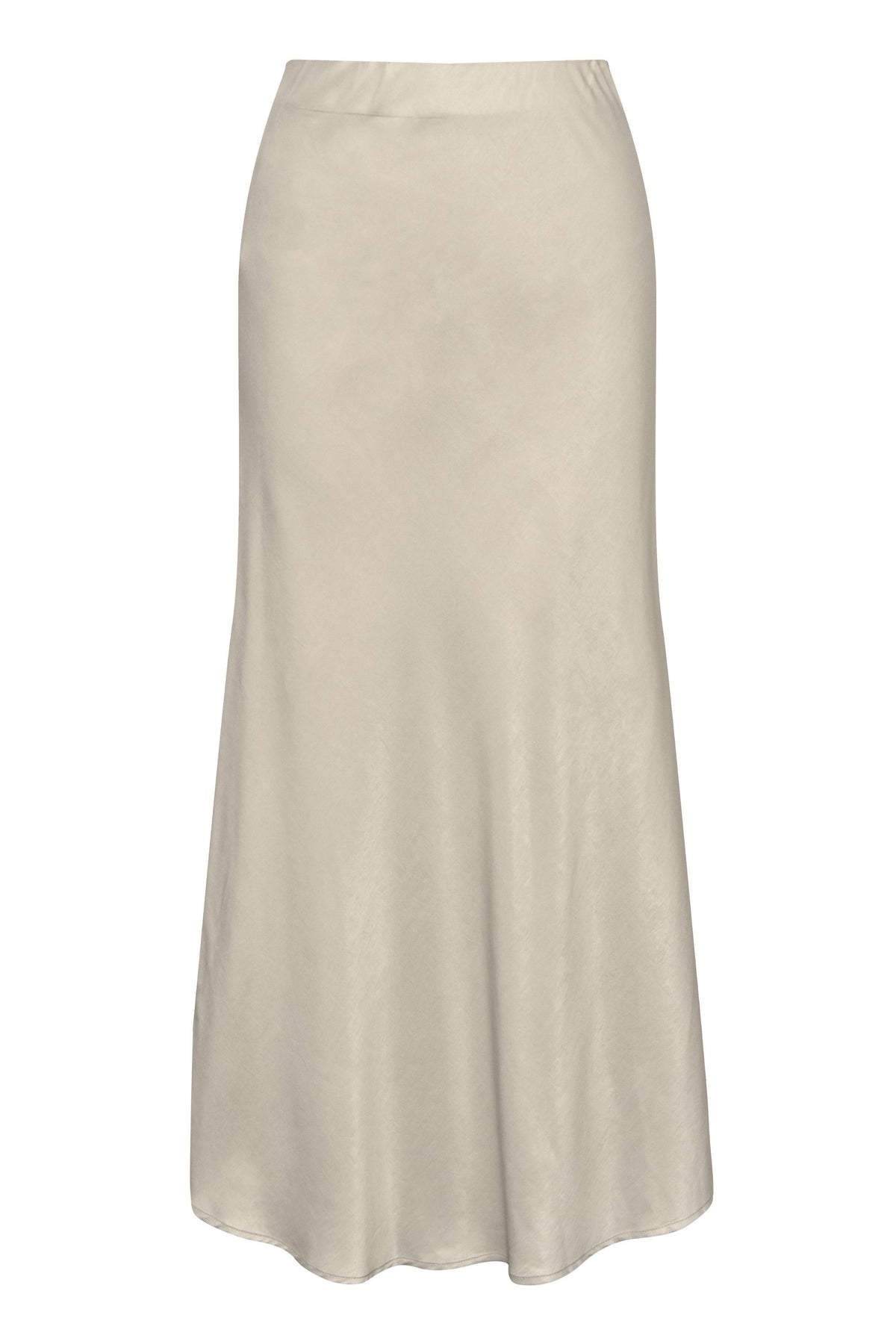 Carry Sateen Skirt - Light Sand