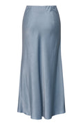 Carry Sateen Skirt - Blue