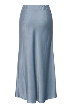 Carry Sateen Skirt - Blue