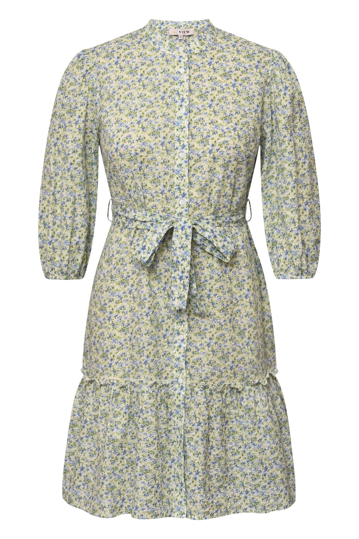 Kate Dress - Blue/Green