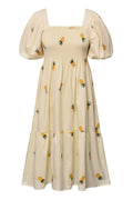 Cheri Fruit Dress - Sand/Yellow